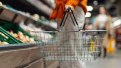 Shock drop in supermarket food sales hits pound