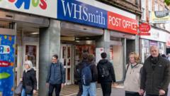 WH Smith says post offices to stay if sale goes ahead