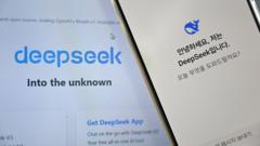 South Korea bans new downloads of China’s DeepSeek AI