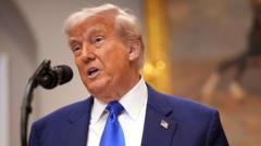Trump reignites tensions with EU tariff threats