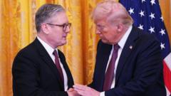 Trump and Starmer to unveil deal to cut tariffs