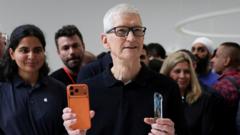 Apple claims ‘tremendous’ global uptake of latest iPhones