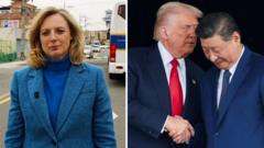US and China’s different reports of their trade meeting