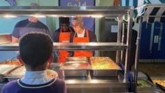 Mayor celebrates 100 million free school meals
