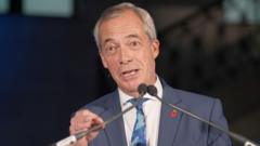 Huge tax cuts not currently realistic, Farage says