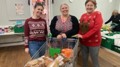 Empty shelves fill food hub volunteers with dread