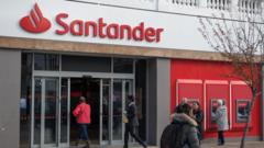 Santander to close 44 branches and put 291 jobs at risk