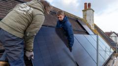UK homes to get £15bn for solar and green tech to cut energy bills