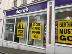 Claire’s and The Original Factory Shop to enter administration