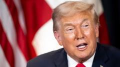 Trump says ‘framework of a future deal’ discussed on Greenland as he backs off tariffs threat