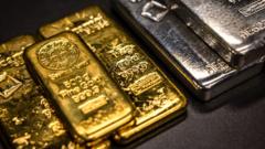 Gold and silver plunge deepens after Friday’s losses