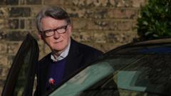 Lobbying firm co-founded by Mandelson faces collapse