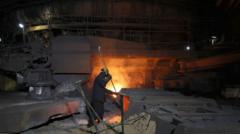 Steelworks costing £1.3m a day to run
