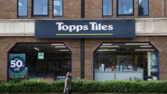 Topps Tiles to close 23 stores over rising costs