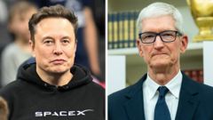 Elon Musk and Tim Cook among CEOs joining Trump on China trip