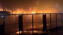 ‘Apocalyptic’ Tata Steel fire sees ‘substantial’ damage to production line